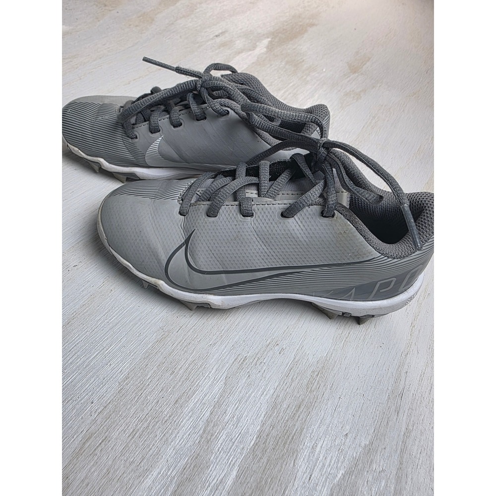 Nike Vapor Ultrafly 3 Keystone Baseball Cleats Grey CZ4984-007 Kids 13C